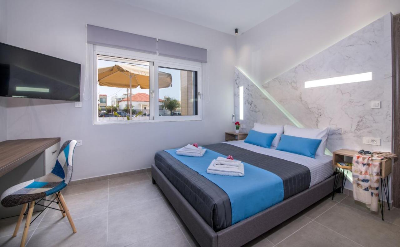 Luxury Villa Eva-Mari With Jacuzzi, 50M From The Beach Stalós Exterior foto