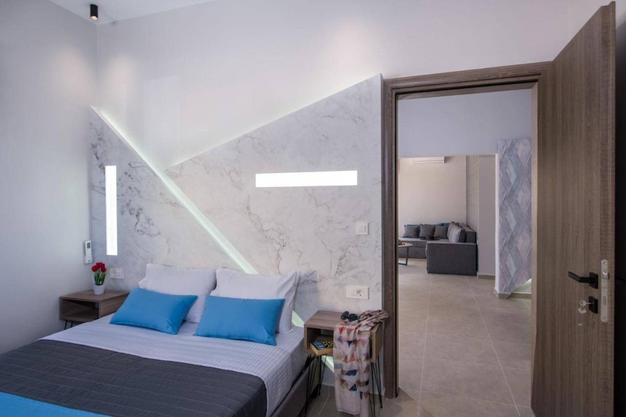 Luxury Villa Eva-Mari With Jacuzzi, 50M From The Beach Stalós Exterior foto