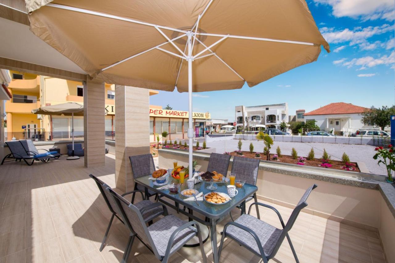 Luxury Villa Eva-Mari With Jacuzzi, 50M From The Beach Stalós Exterior foto