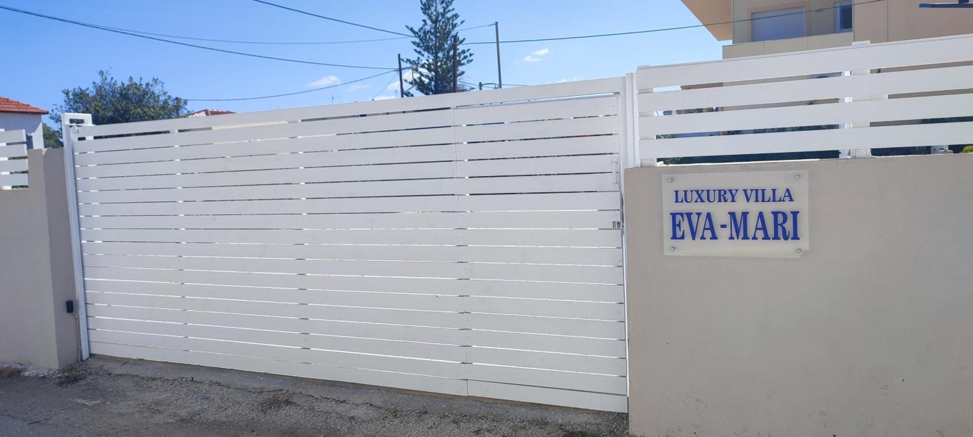 Luxury Villa Eva-Mari With Jacuzzi, 50M From The Beach Stalós Exterior foto